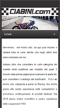 Mobile Screenshot of ciabini.com